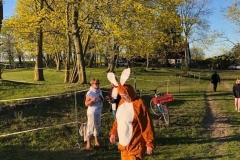 Auch der Osterhase war dabei