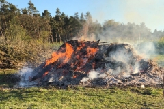 Das Feuer ist entfacht